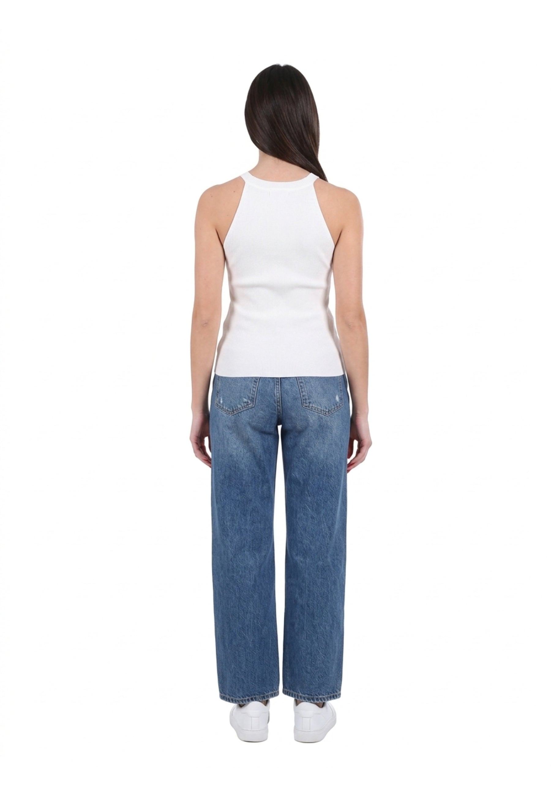 Top e canotte Bianco Yes-zee