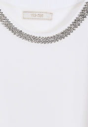 Top e canotte Bianco Yes-zee
