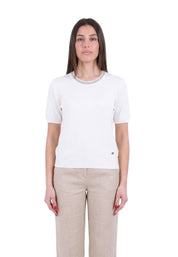 T-shirt Bianco Yes-zee