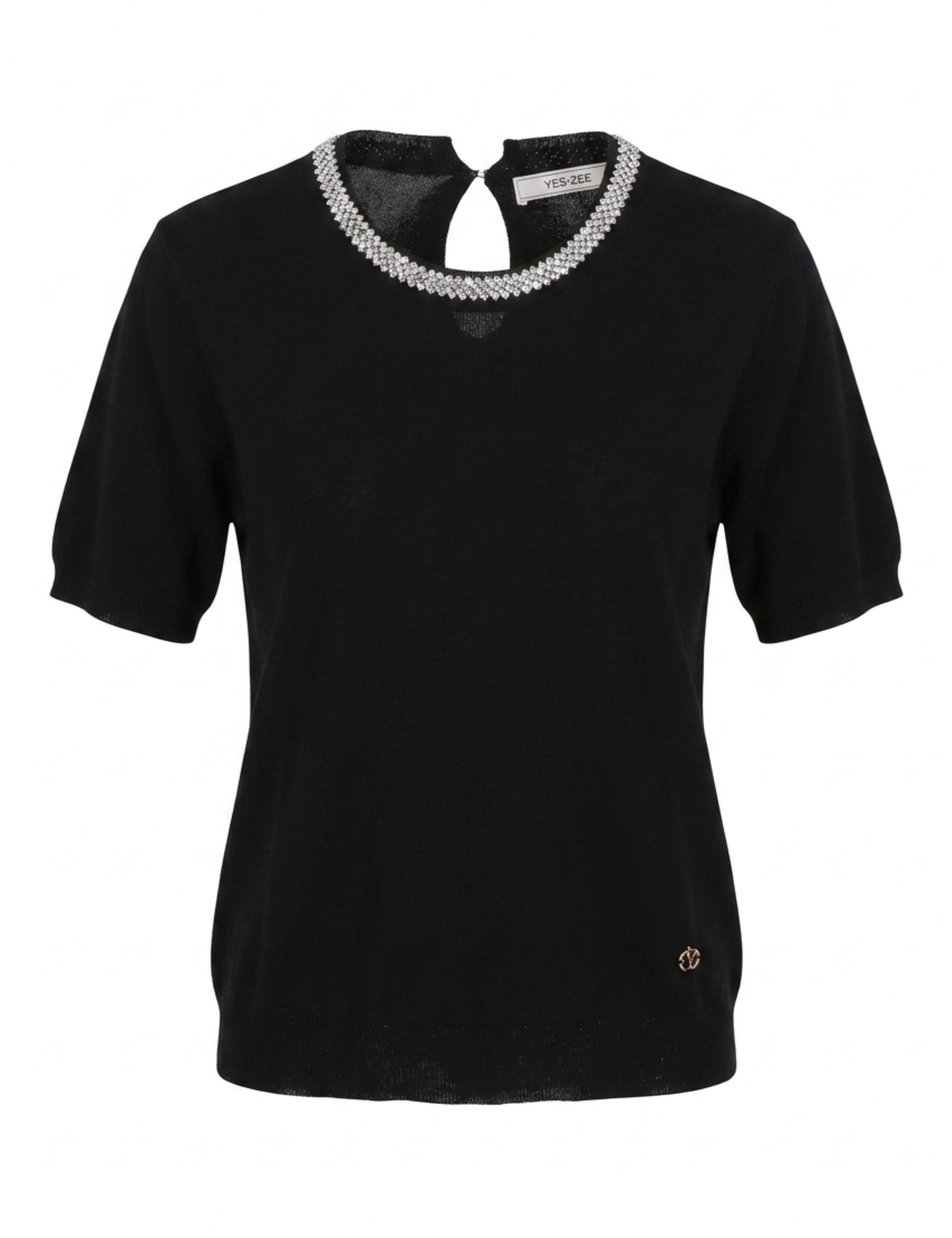 T-shirt Nero Yes-zee