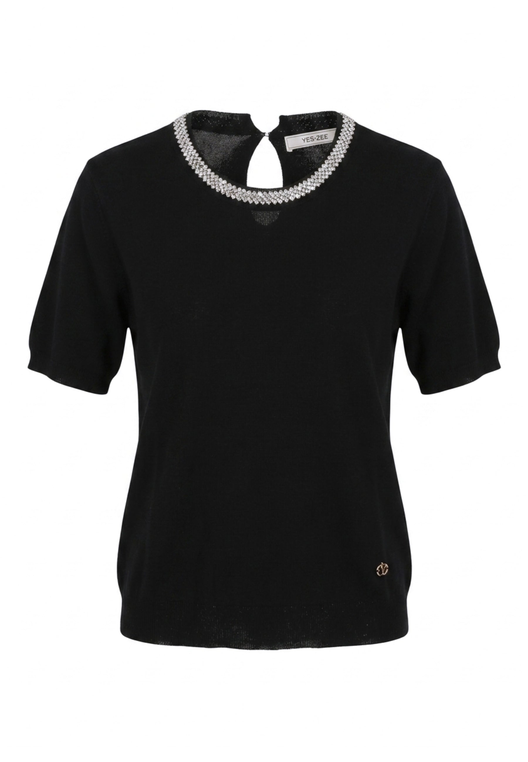T-shirt Nero Yes-zee