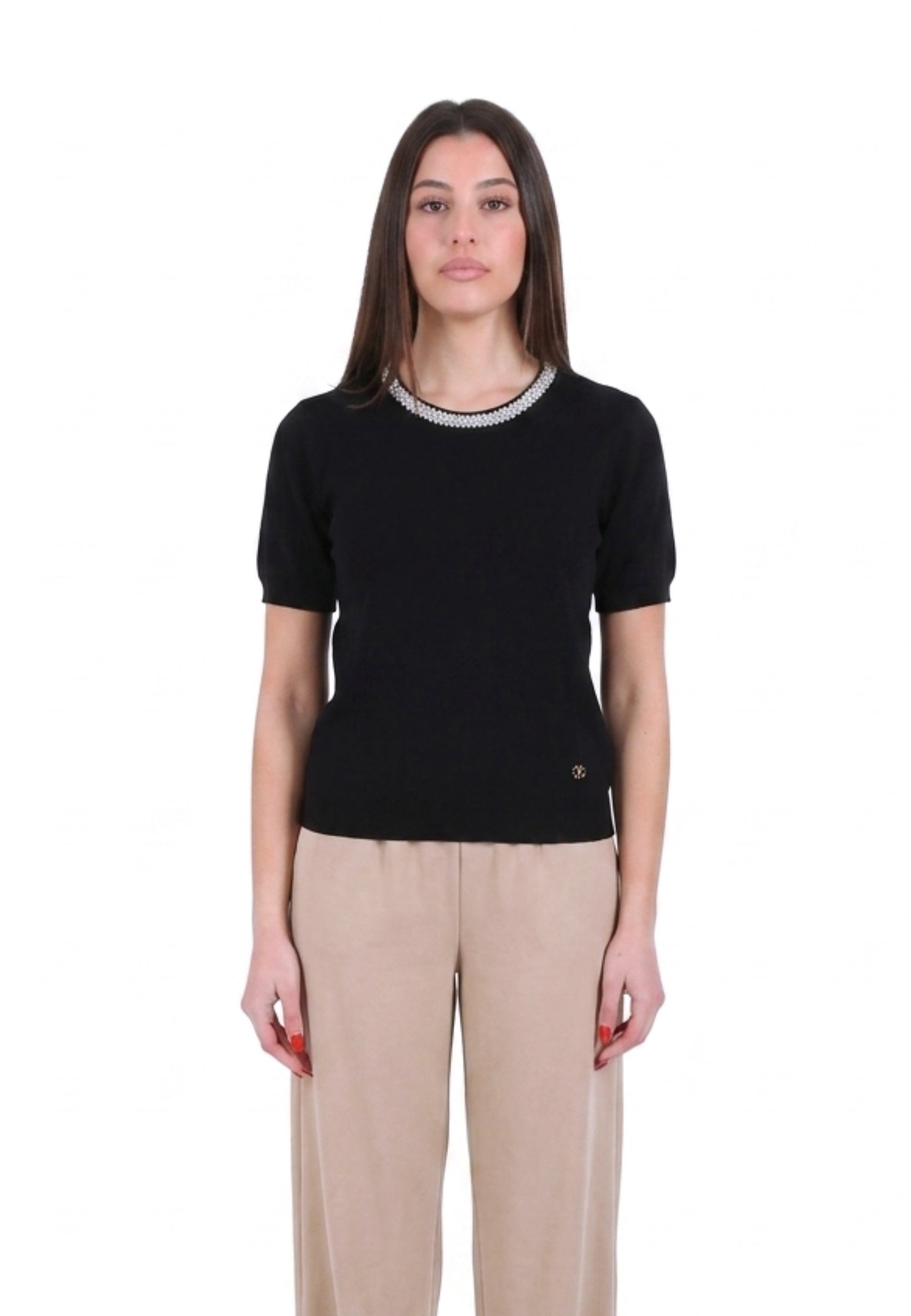 T-shirt Nero Yes-zee