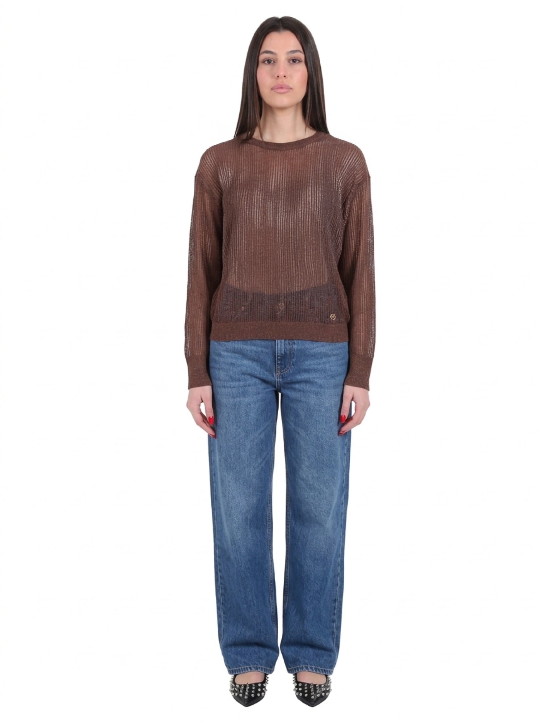 Maglioncini Marrone Yes-zee
