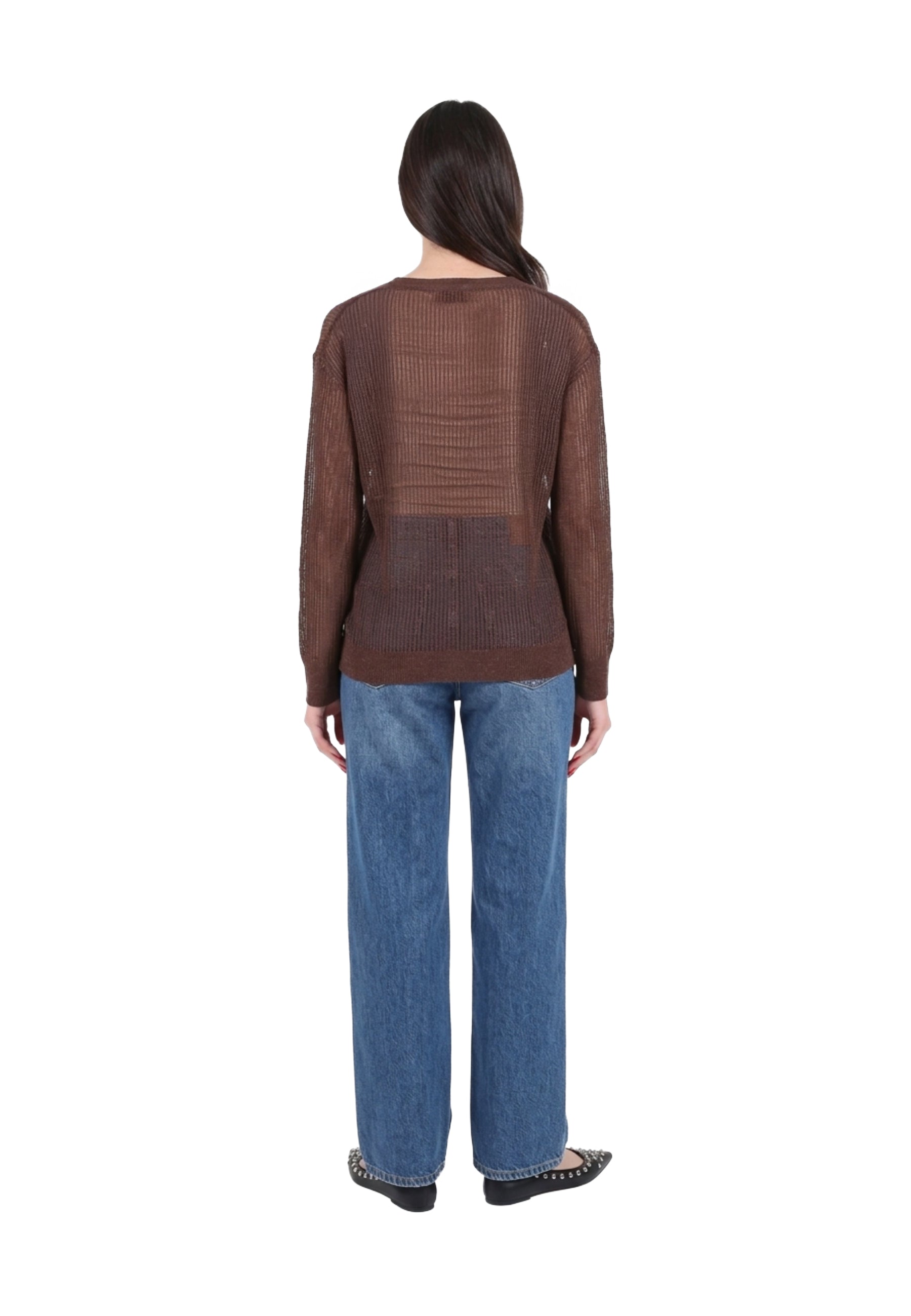 Maglioncini Marrone Yes-zee