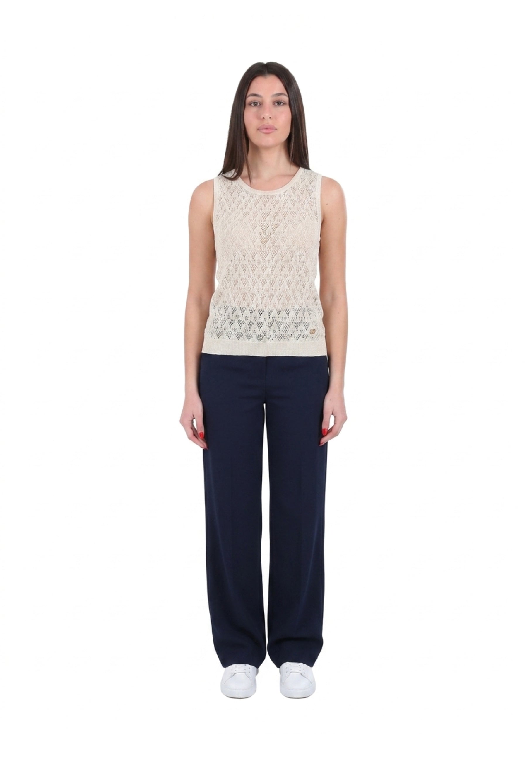 Top e canotte Bianco Yes-zee
