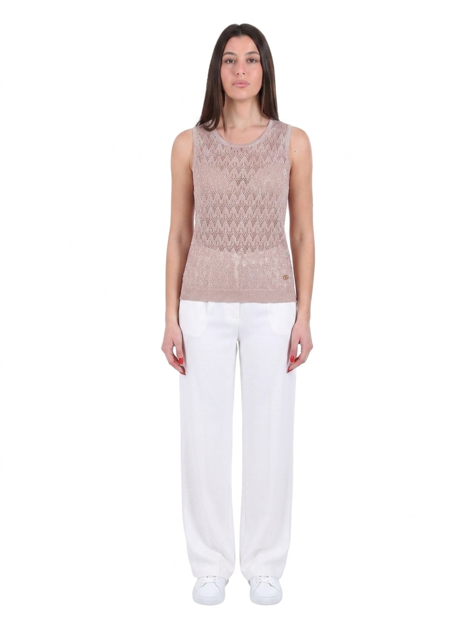 Top e canotte Beige Yes-zee
