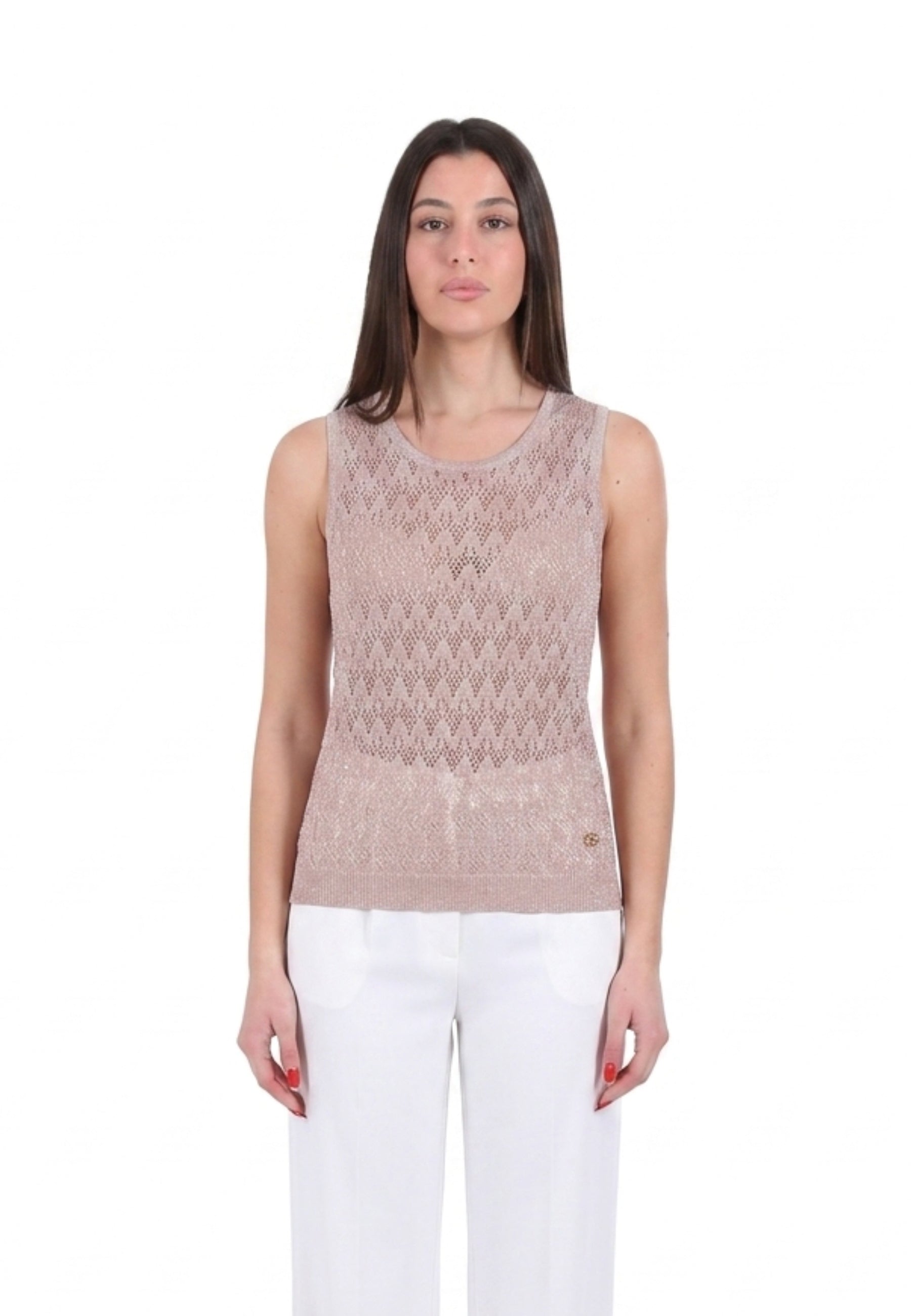 Top e canotte Beige Yes-zee