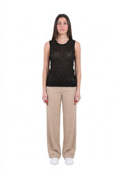 Top e canotte Nero Yes-zee