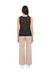 Top e canotte Nero Yes-zee