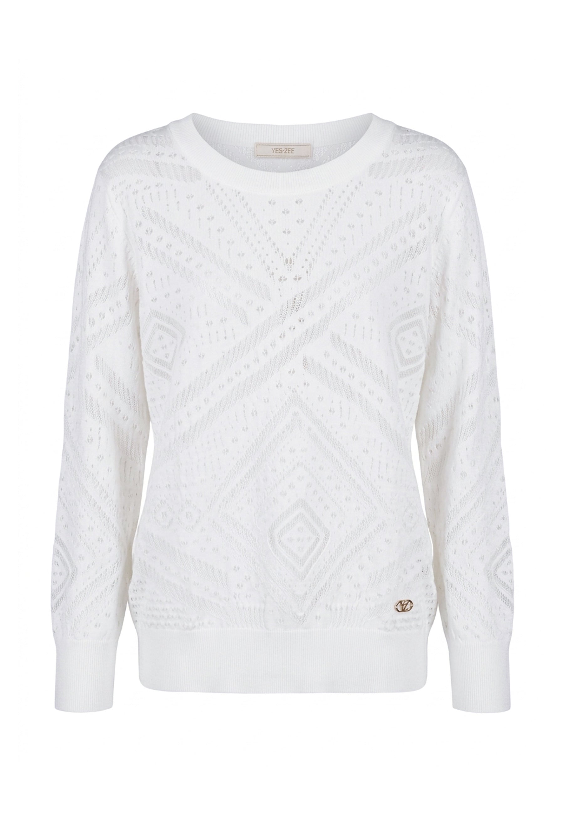 Maglioncini Bianco Yes-zee