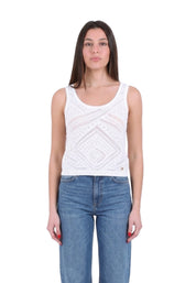 Top e canotte Bianco Yes-zee