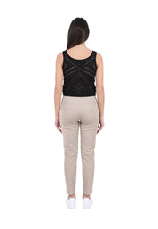 Top e canotte Nero Yes-zee