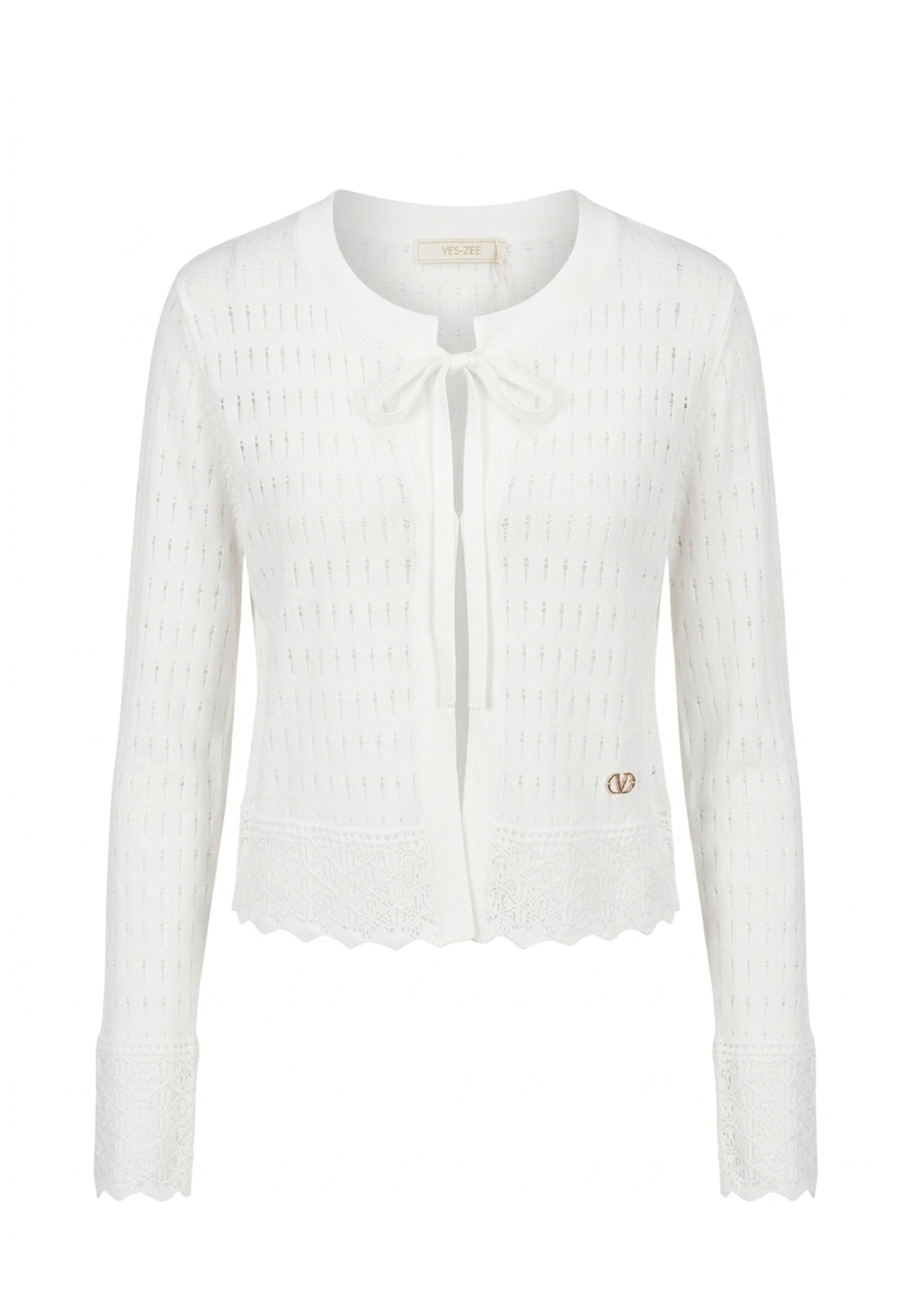 Cardigan Bianco Yes-zee