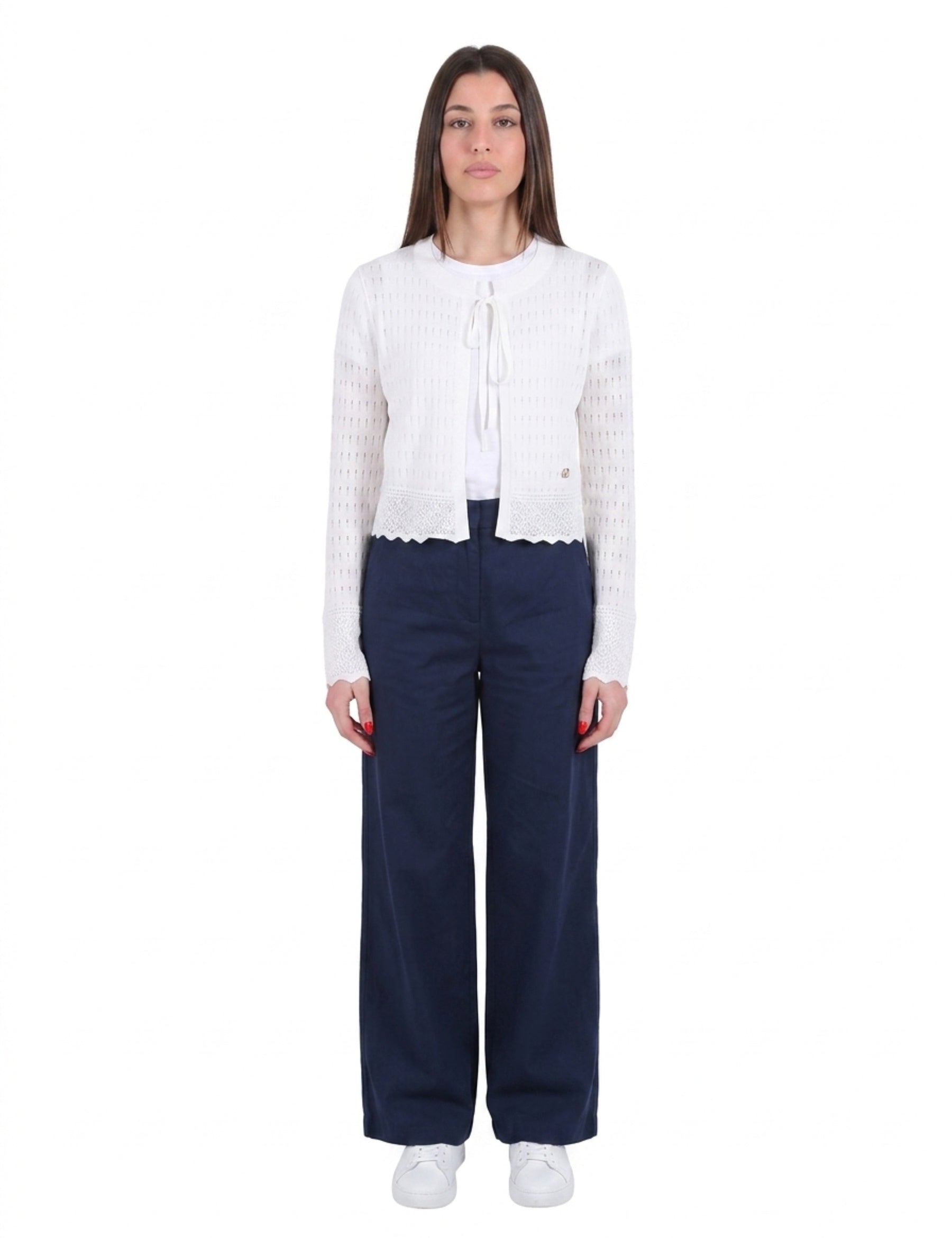 Cardigan Bianco Yes-zee