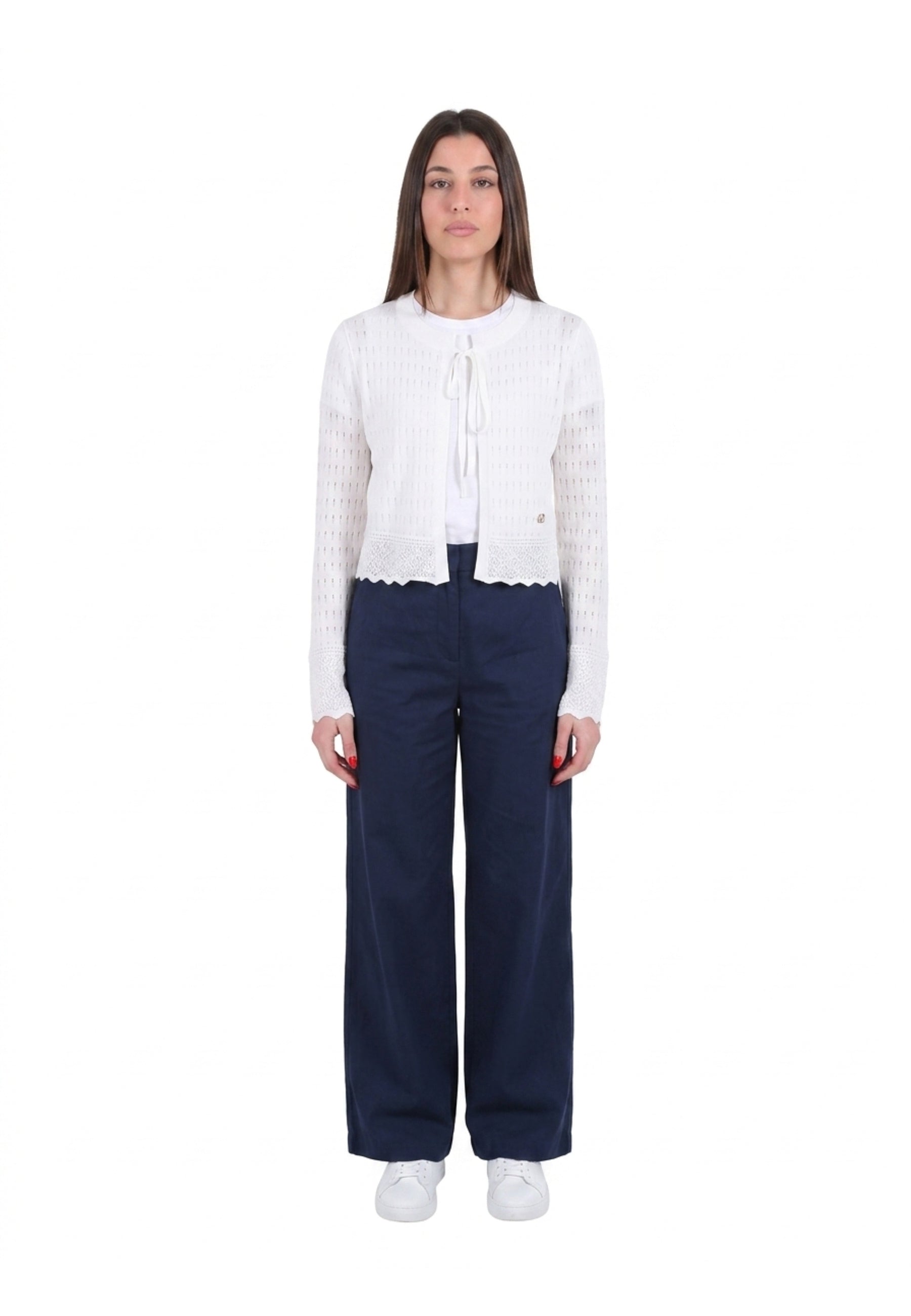 Cardigan Bianco Yes-zee