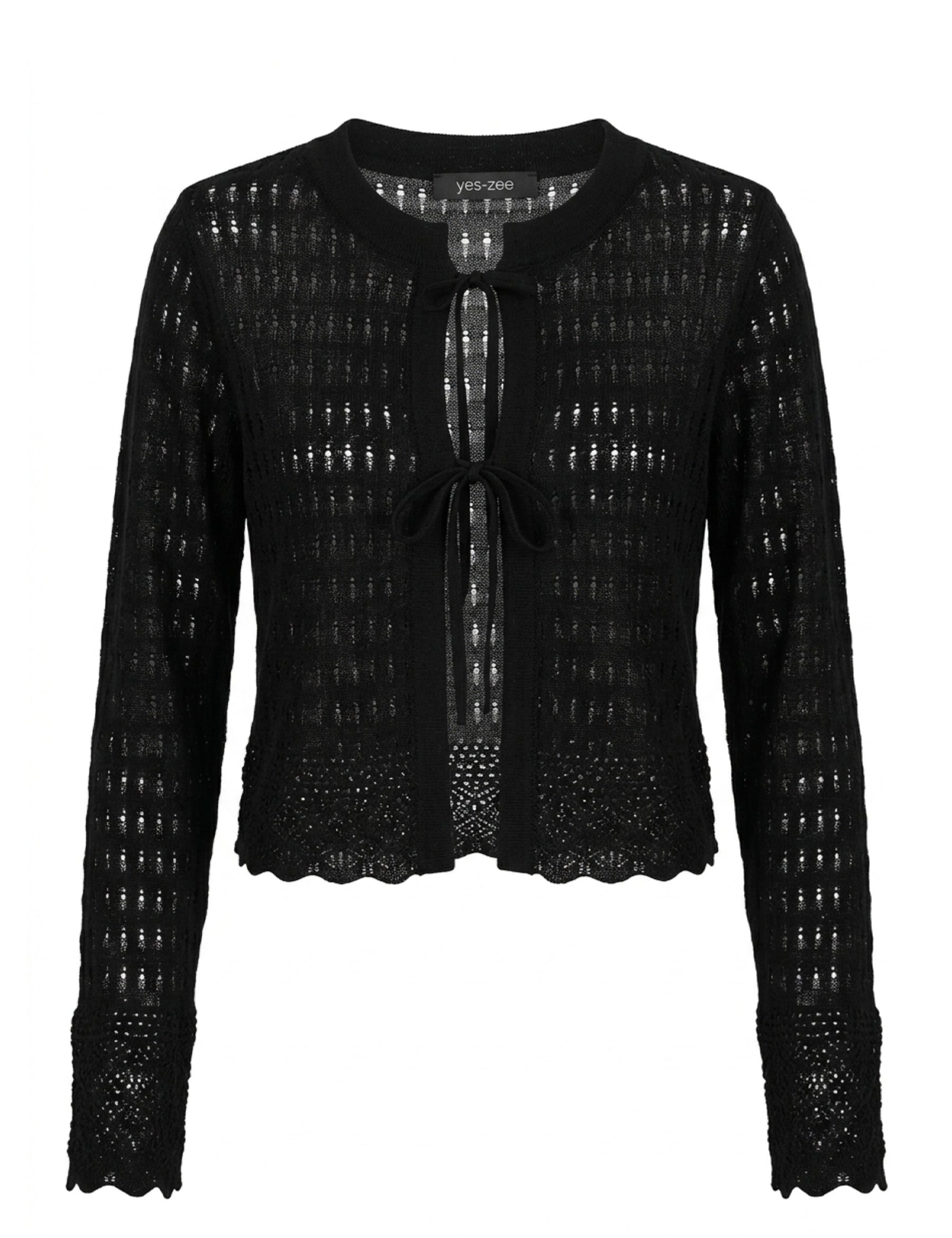 Cardigan Nero Yes-zee