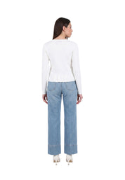 Cardigan Bianco Yes-zee