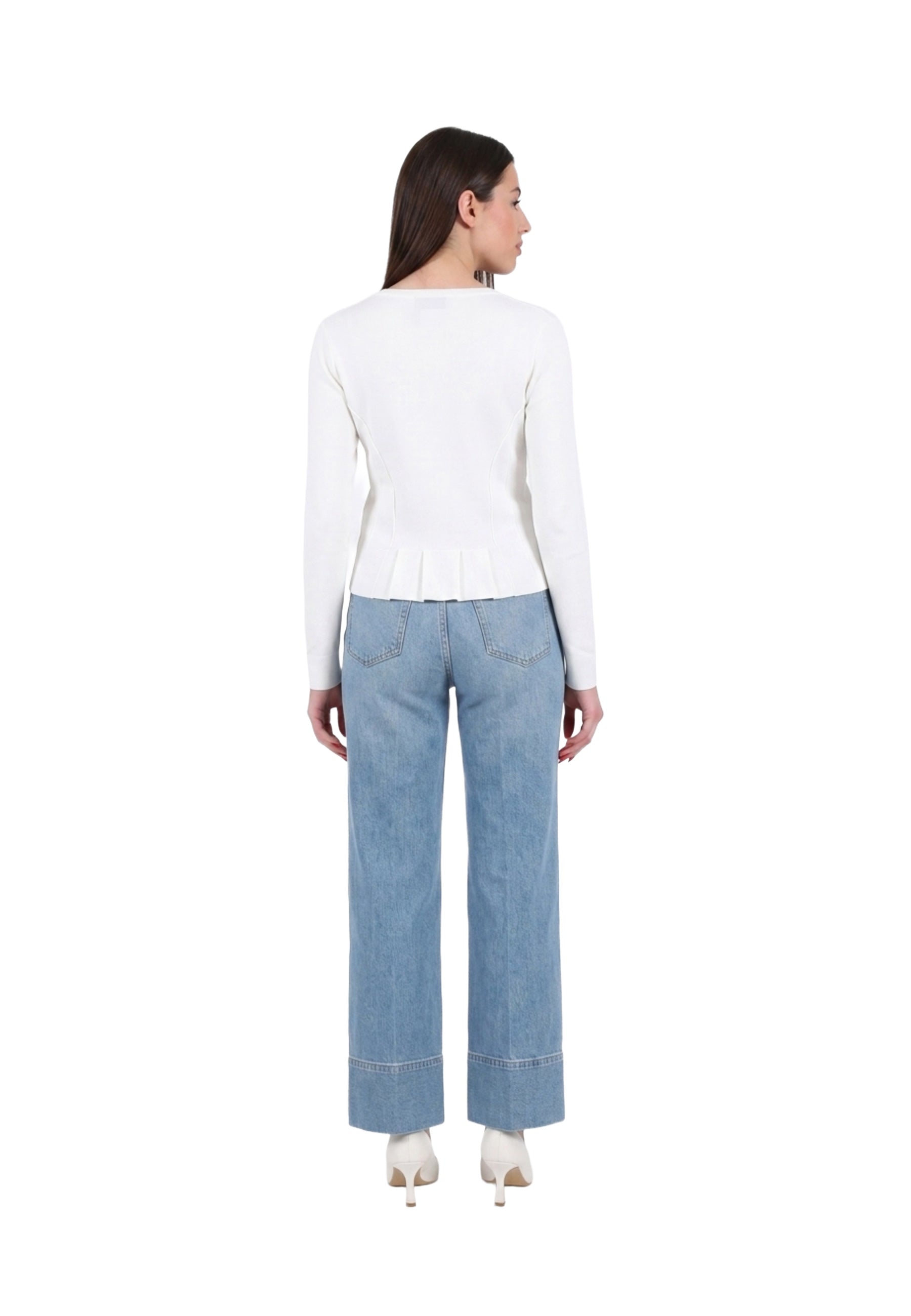 Cardigan Bianco Yes-zee