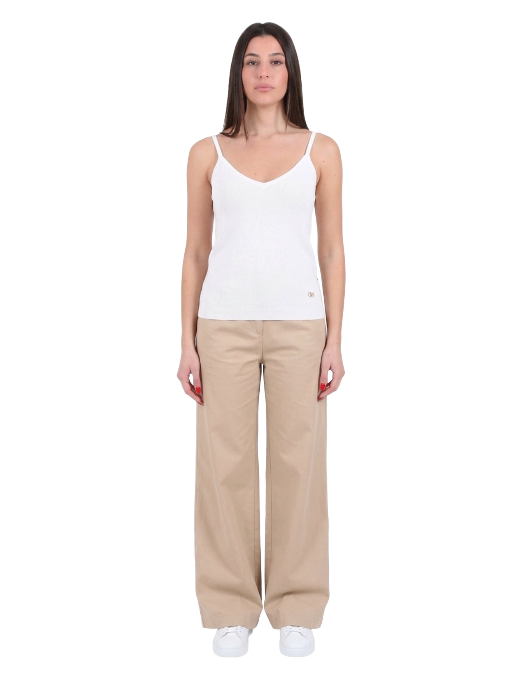 Top e canotte Bianco Yes-zee