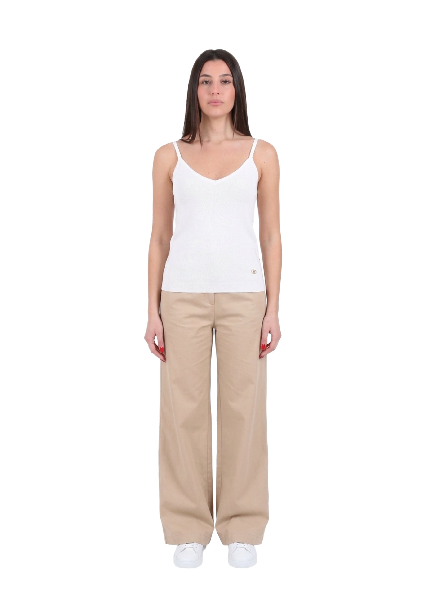 Top e canotte Bianco Yes-zee