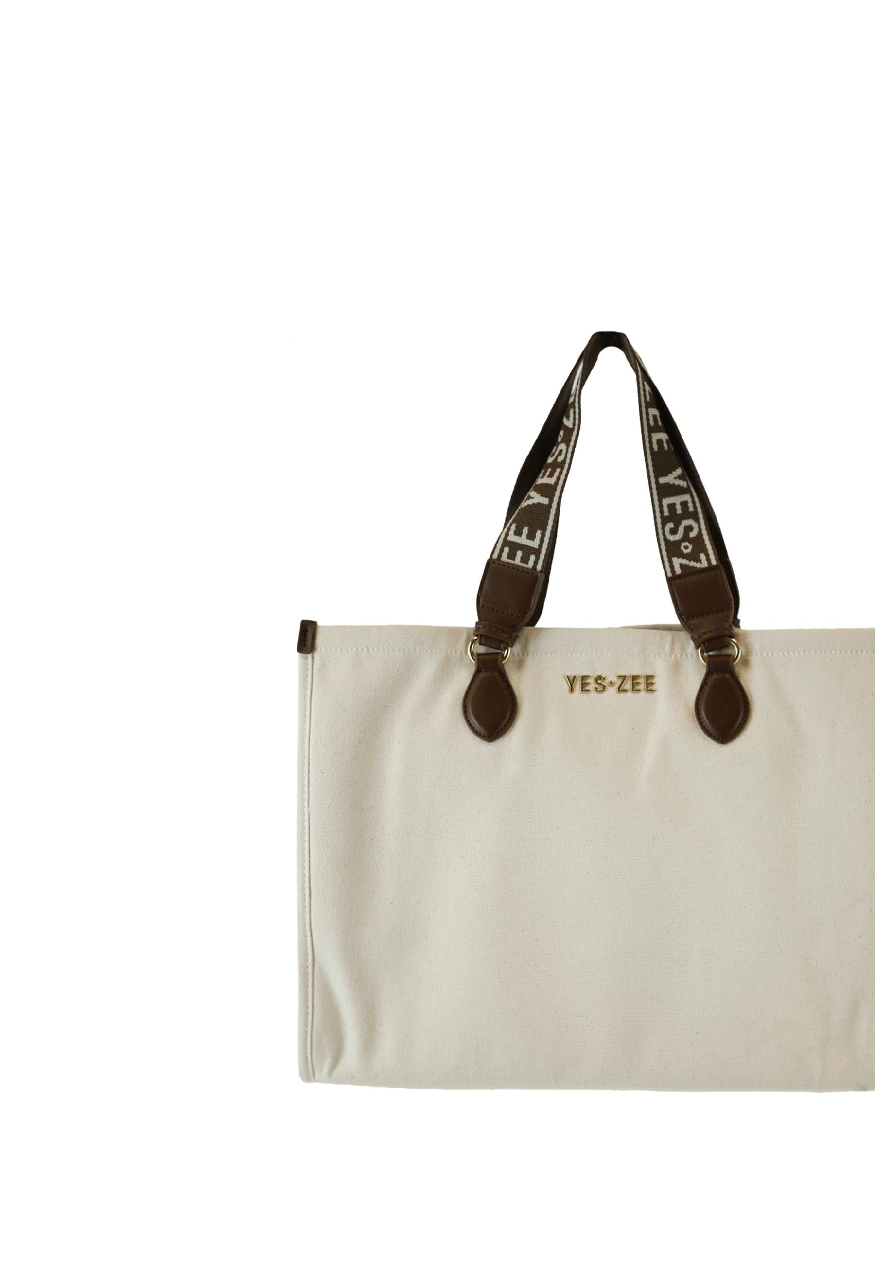 Borse a mano Beige Yes-zee