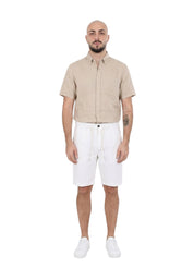 Bermuda Bianco Marrone Yes-zee