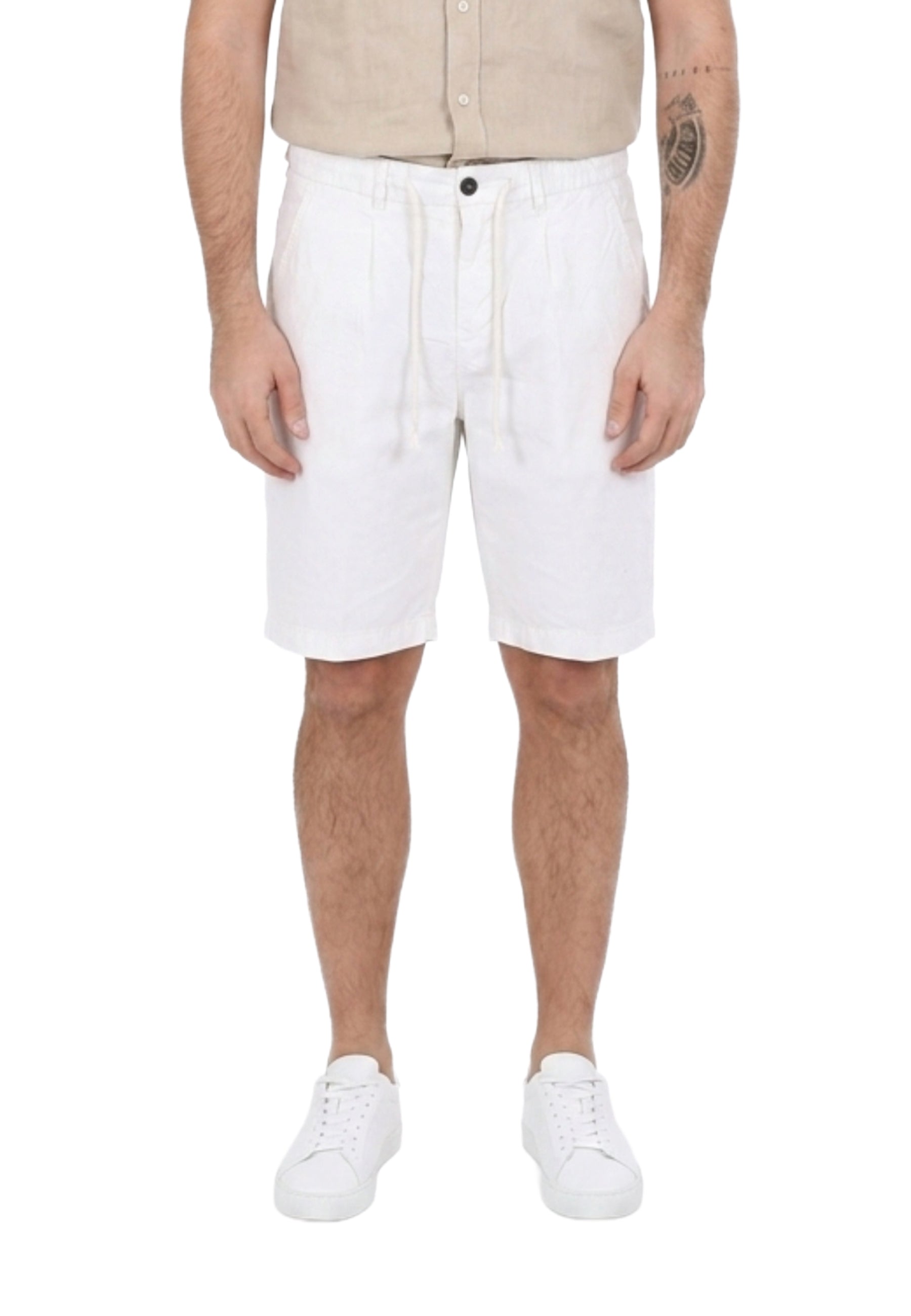 Bermuda Bianco Marrone Yes-zee