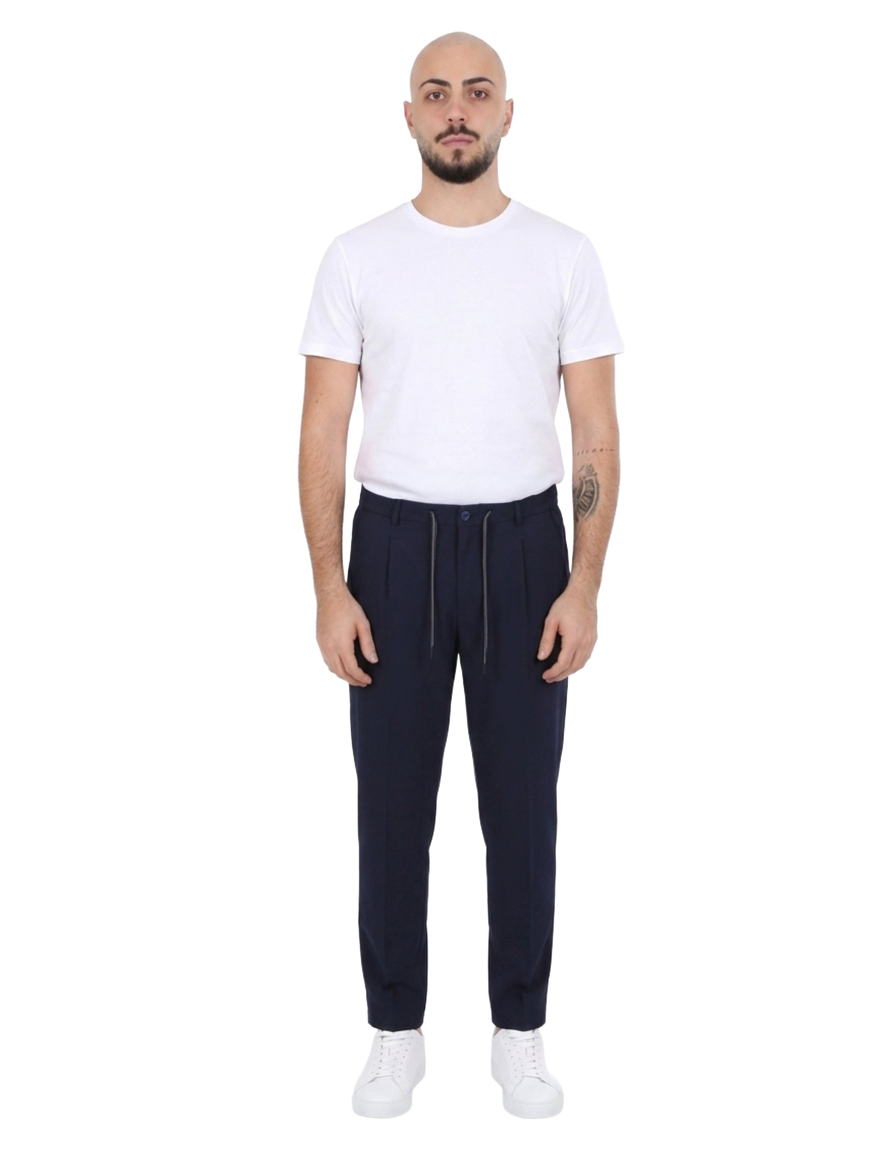 Pantaloni Blu Yes-zee