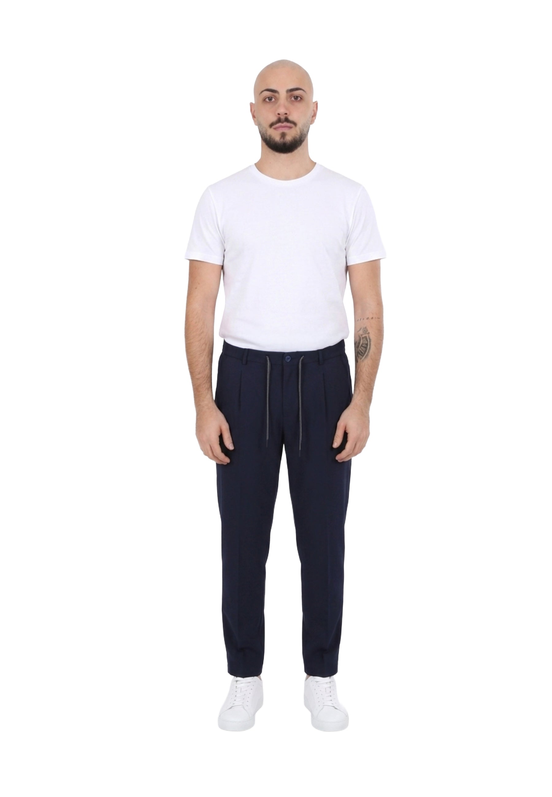 Pantaloni Blu Yes-zee