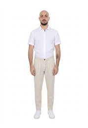 Pantaloni Beige Yes-zee