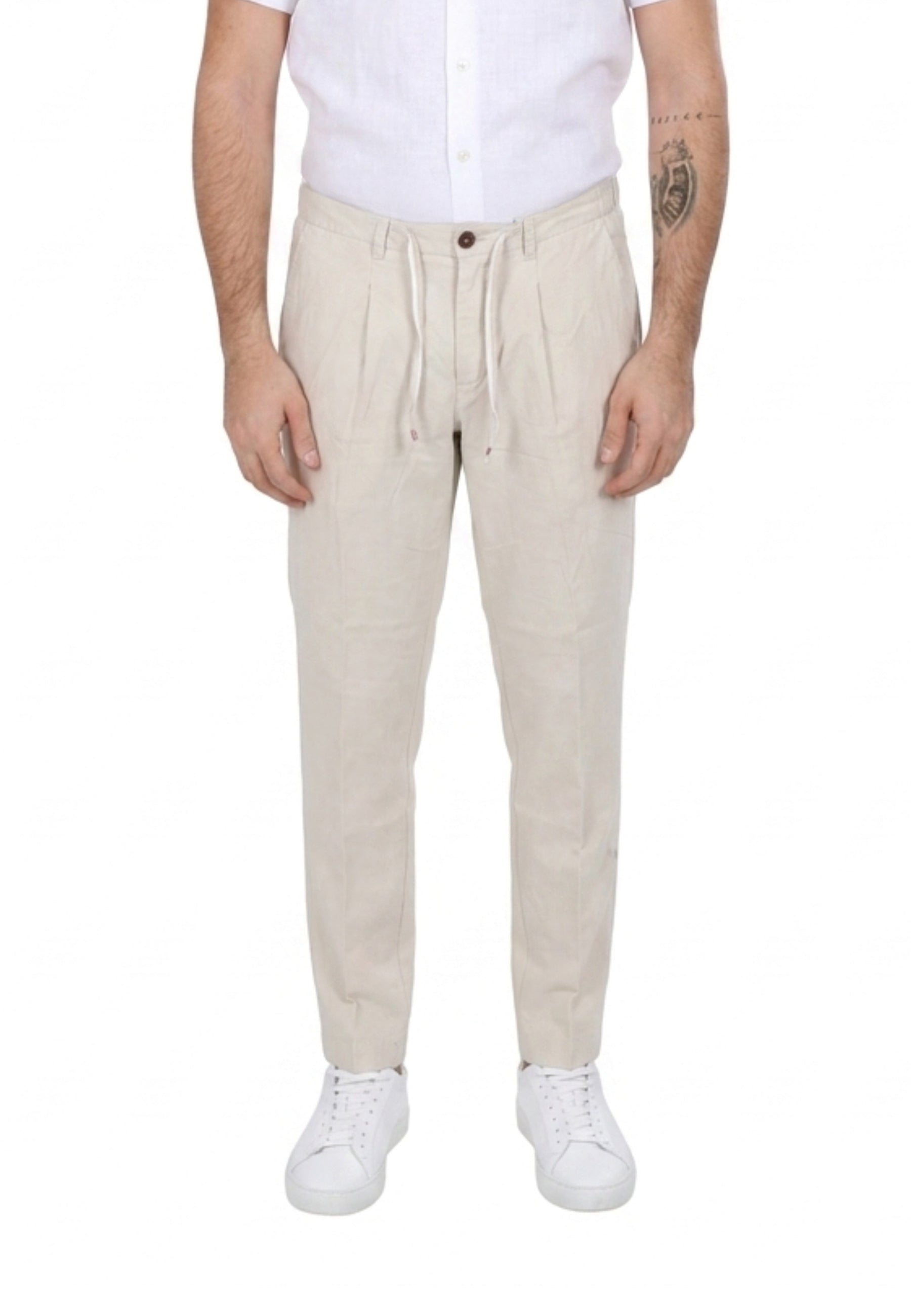 Pantaloni Beige Yes-zee