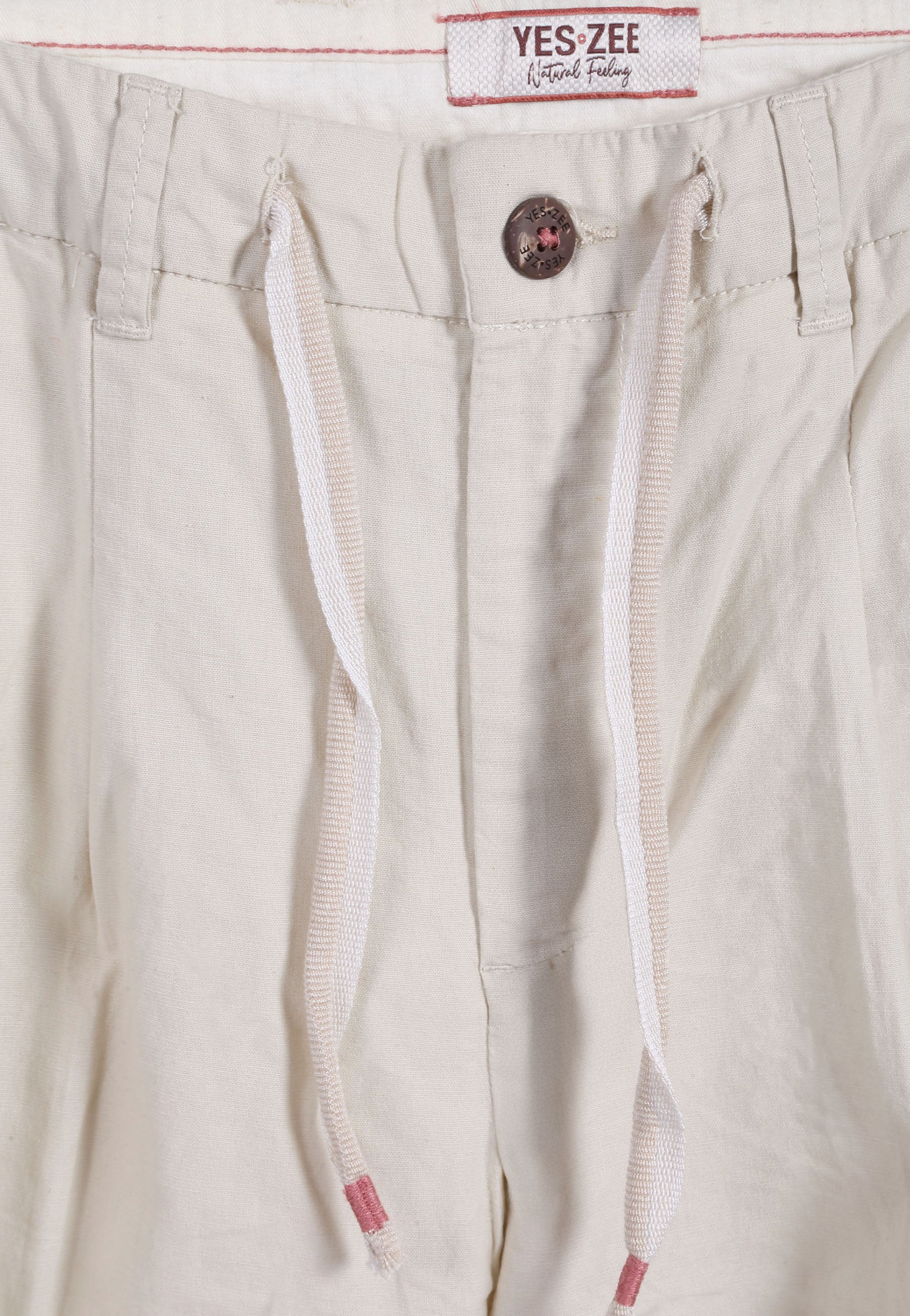 Pantaloni Beige Yes-zee