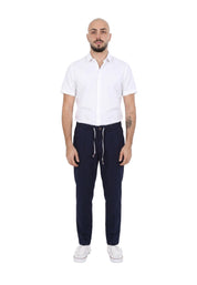 Pantaloni Blu Yes-zee