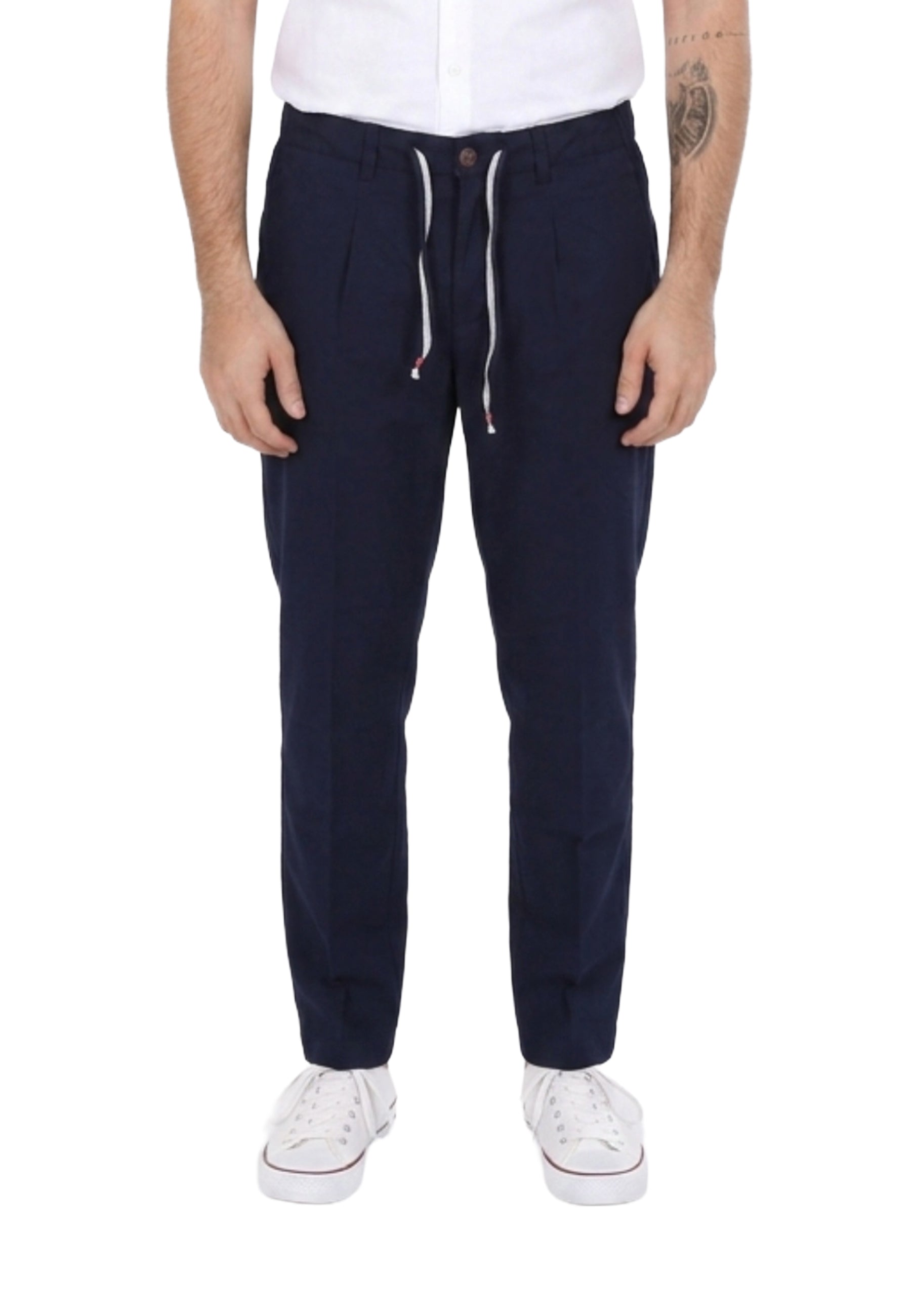 Pantaloni Blu Yes-zee