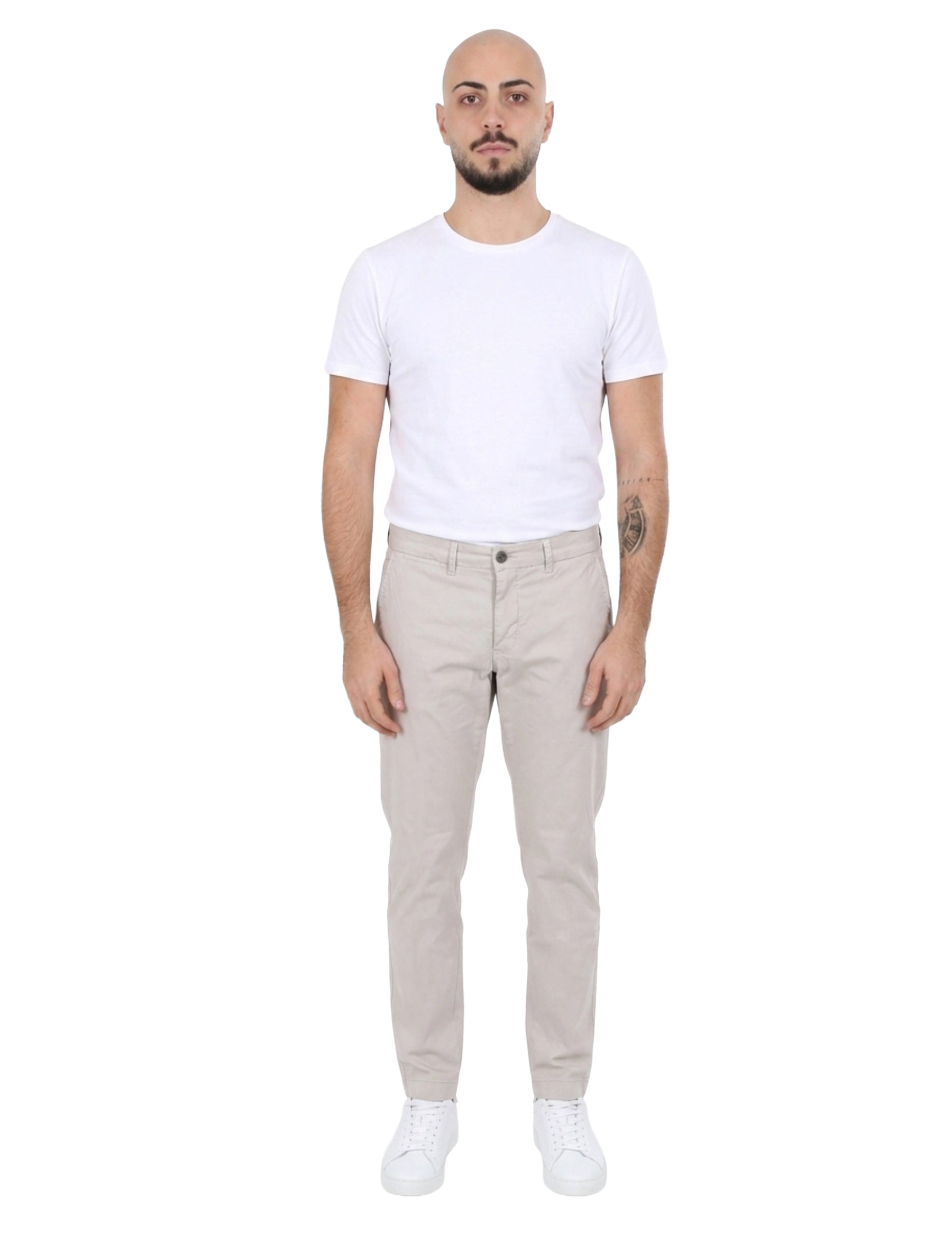 Pantaloni Beige Chiaro Yes-zee