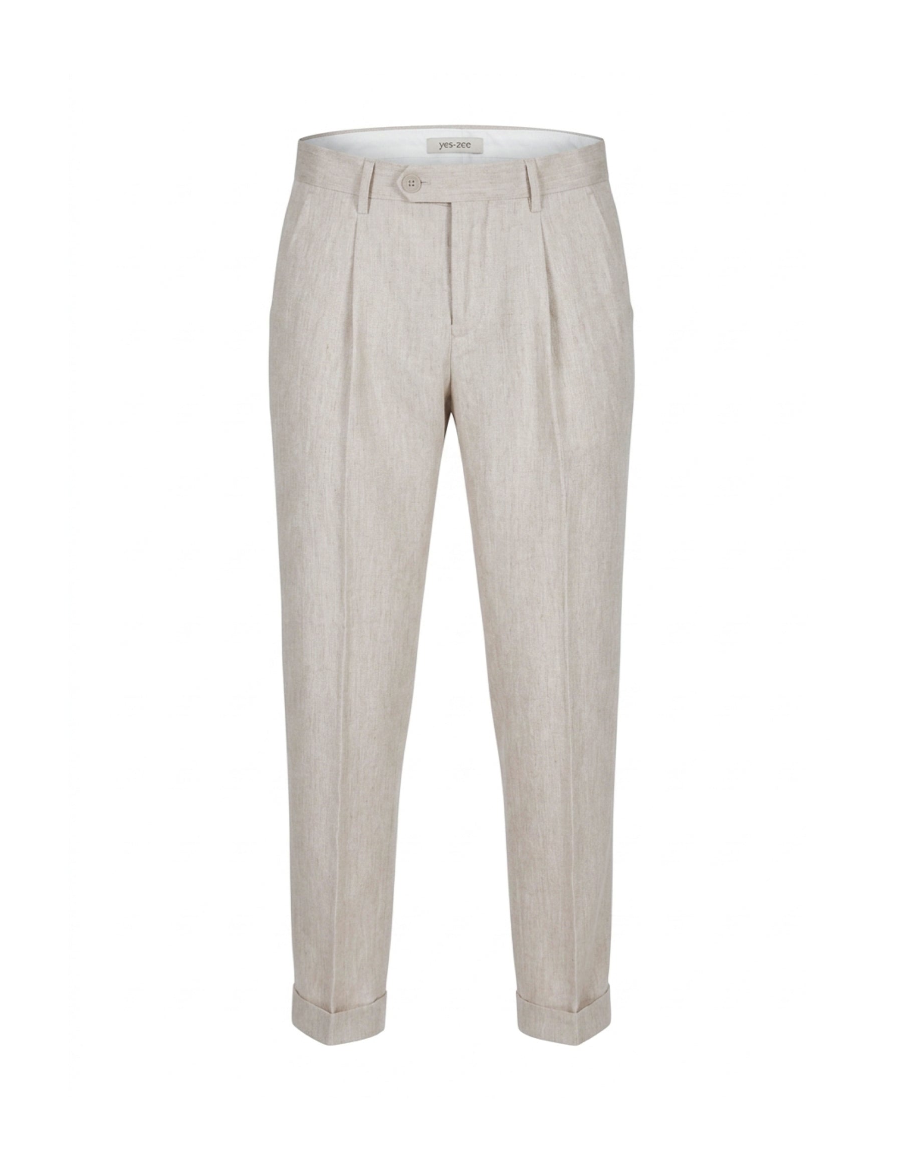 Pantaloni Beige Yes-zee