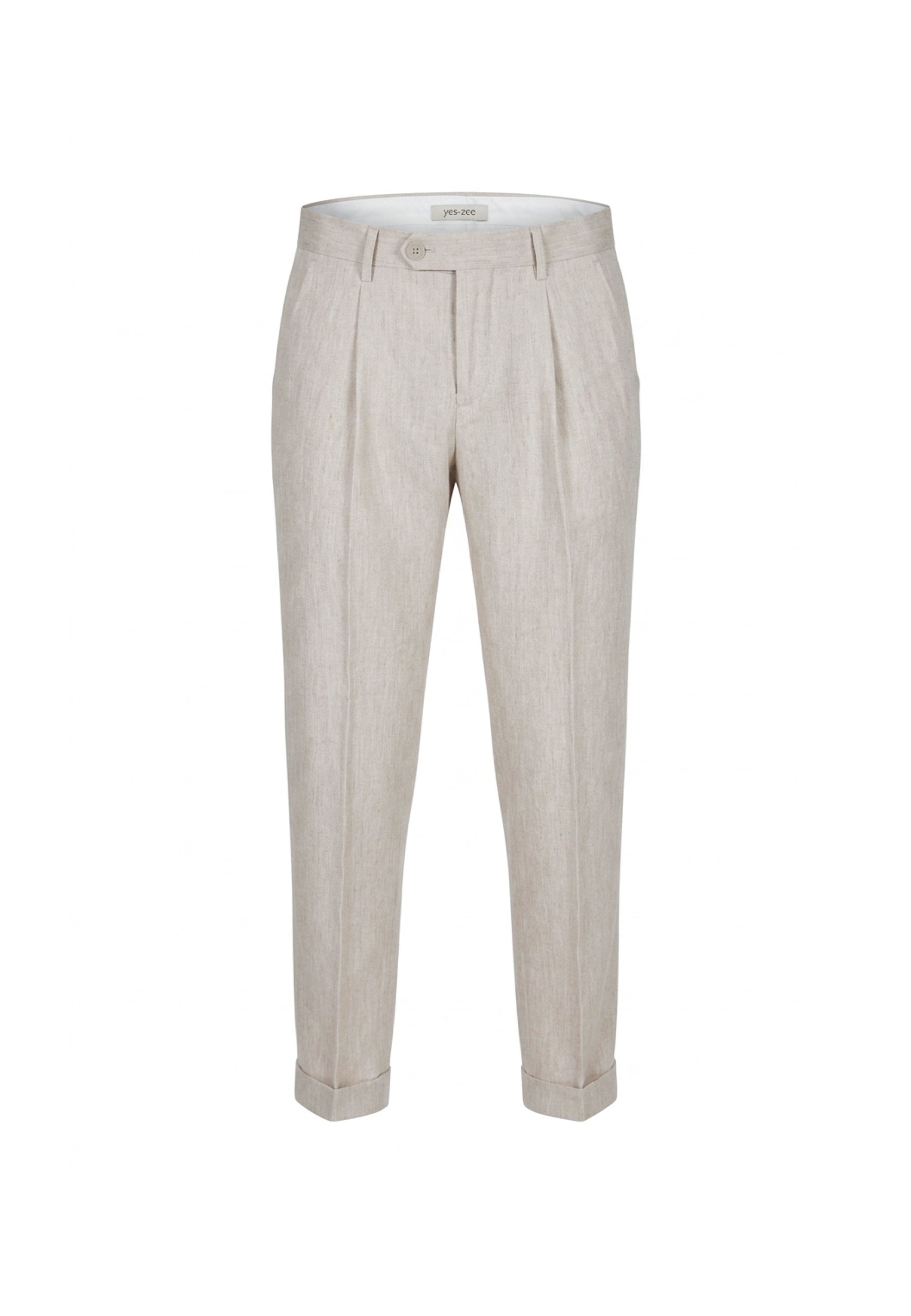 Pantaloni Beige Yes-zee