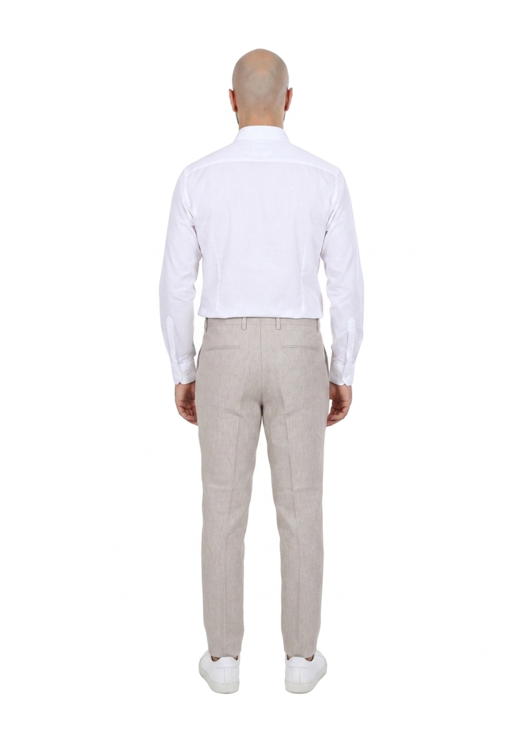 Pantaloni Beige Yes-zee