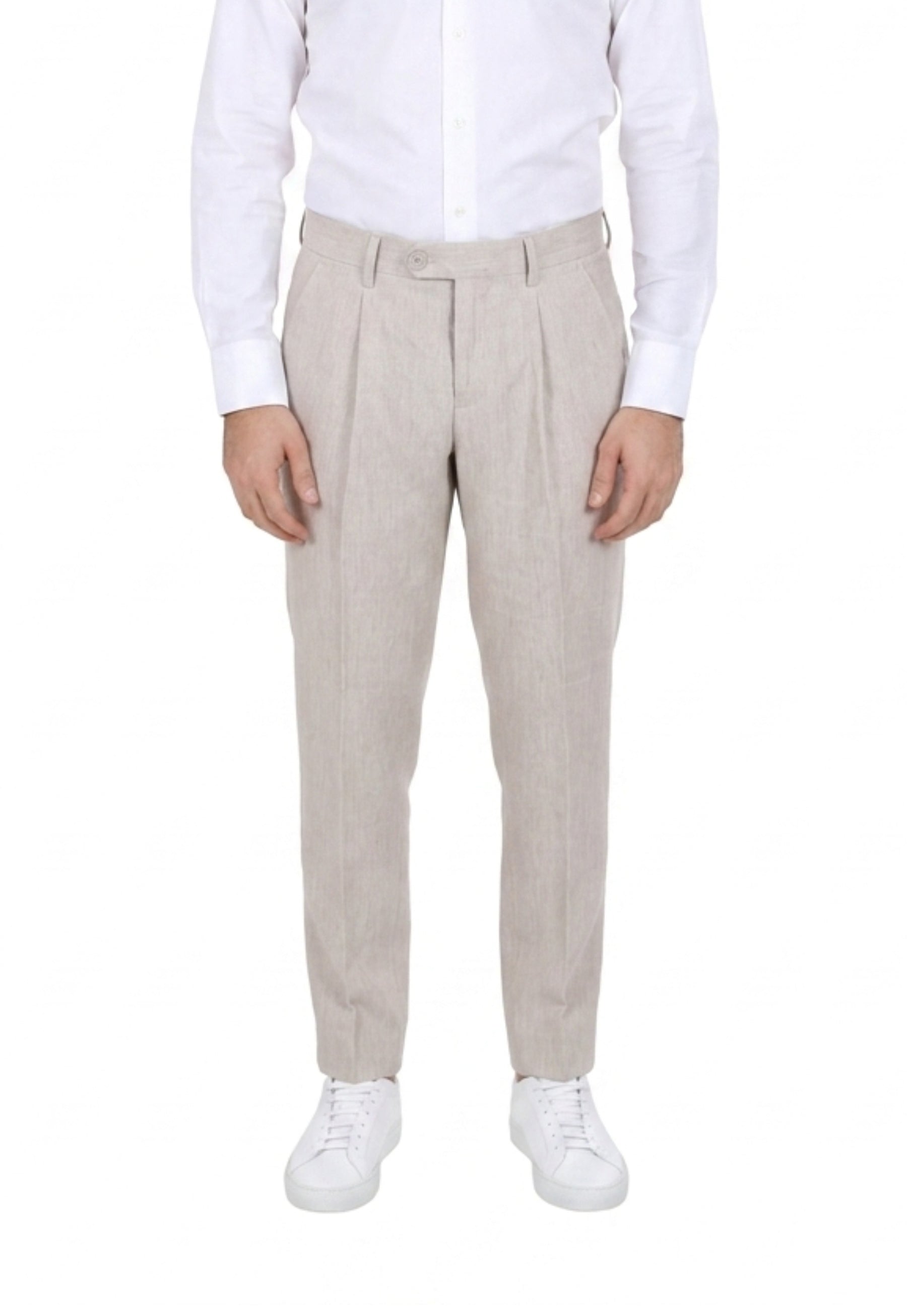 Pantaloni Beige Yes-zee