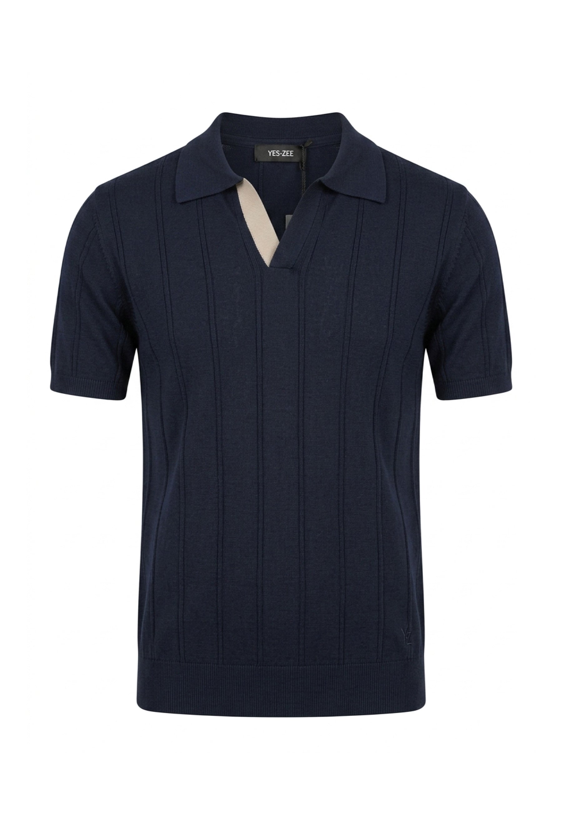 Polo Blu Scuro Yes-zee