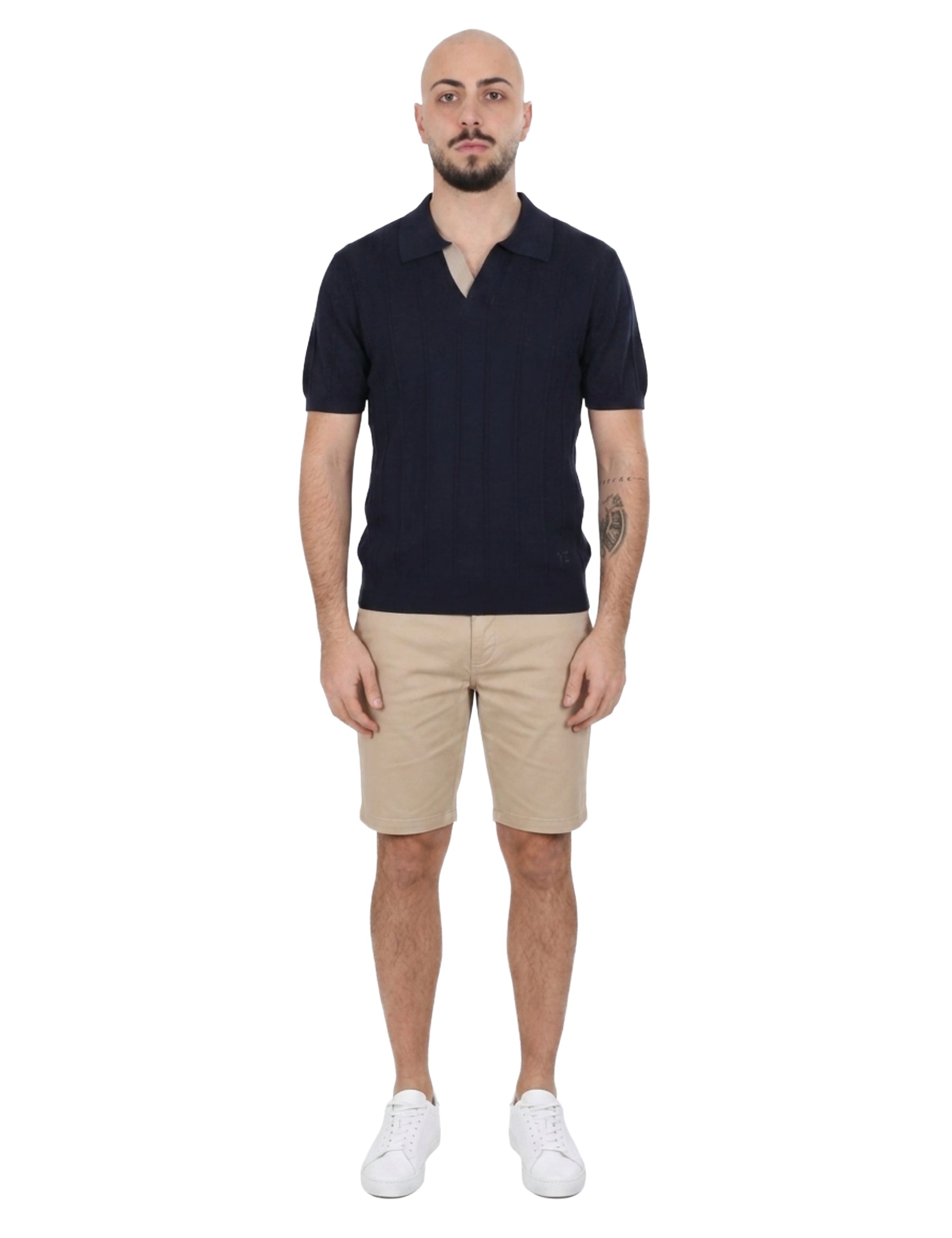 Polo Blu Scuro Yes-zee