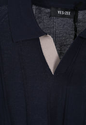 Polo Blu Scuro Yes-zee