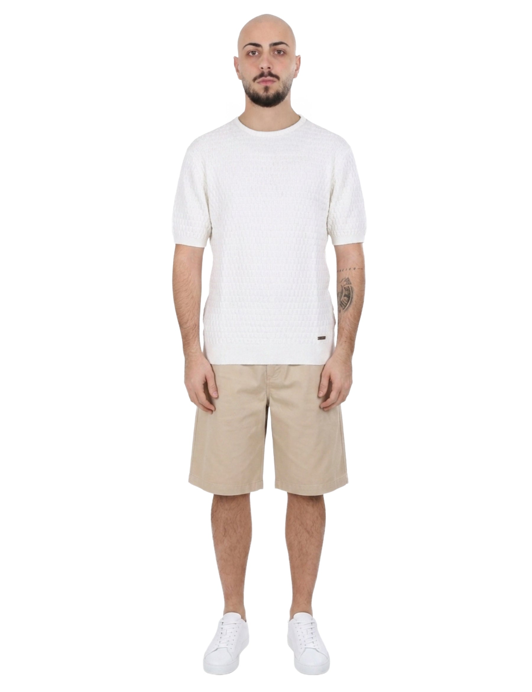 T-shirt Bianco Yes-zee