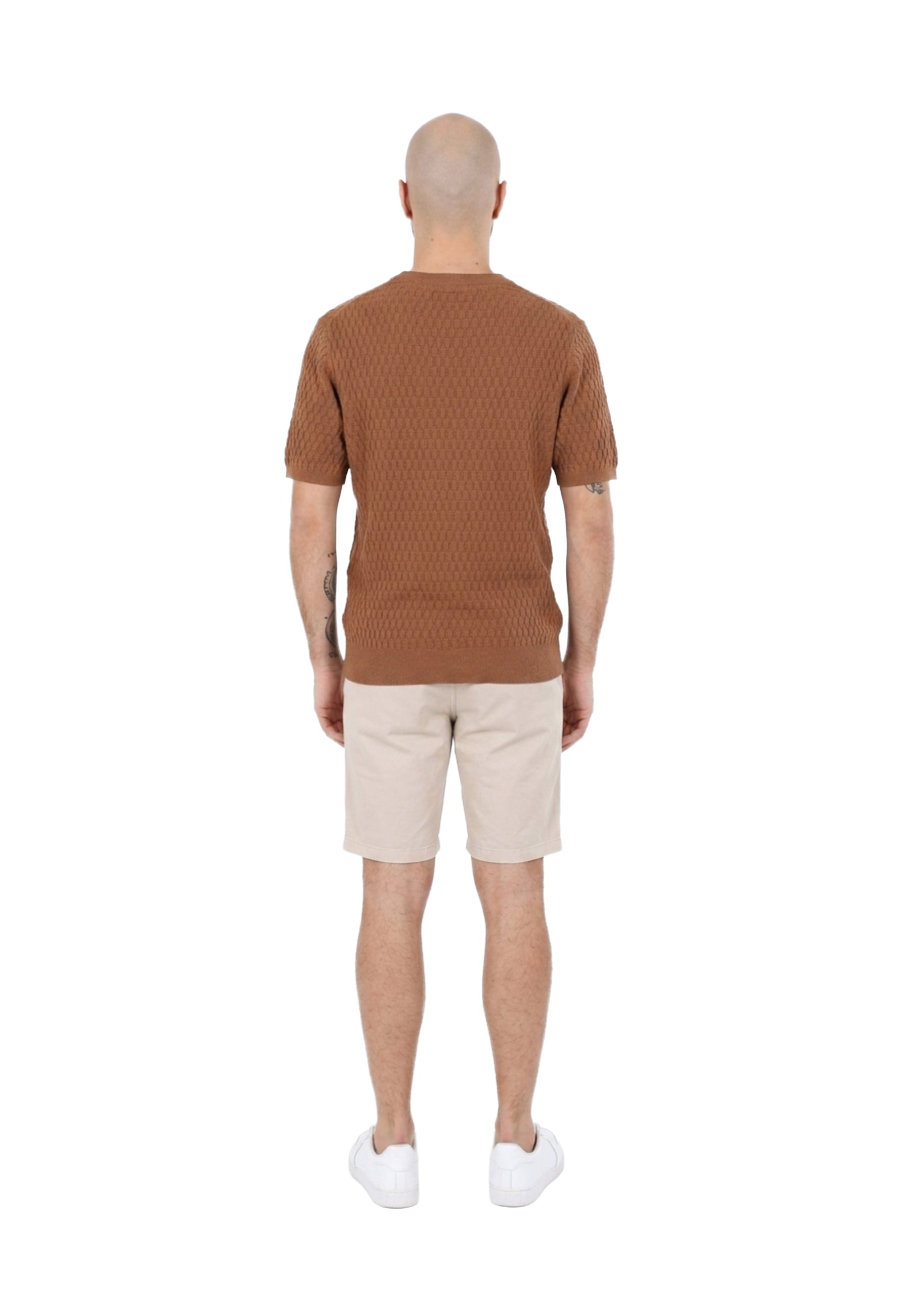 T-shirt Marrone Yes-zee