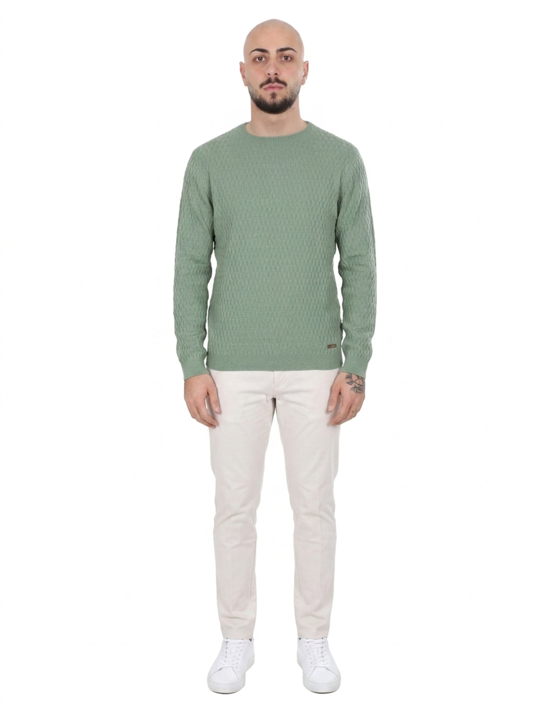 Maglioncini Verde Yes-zee