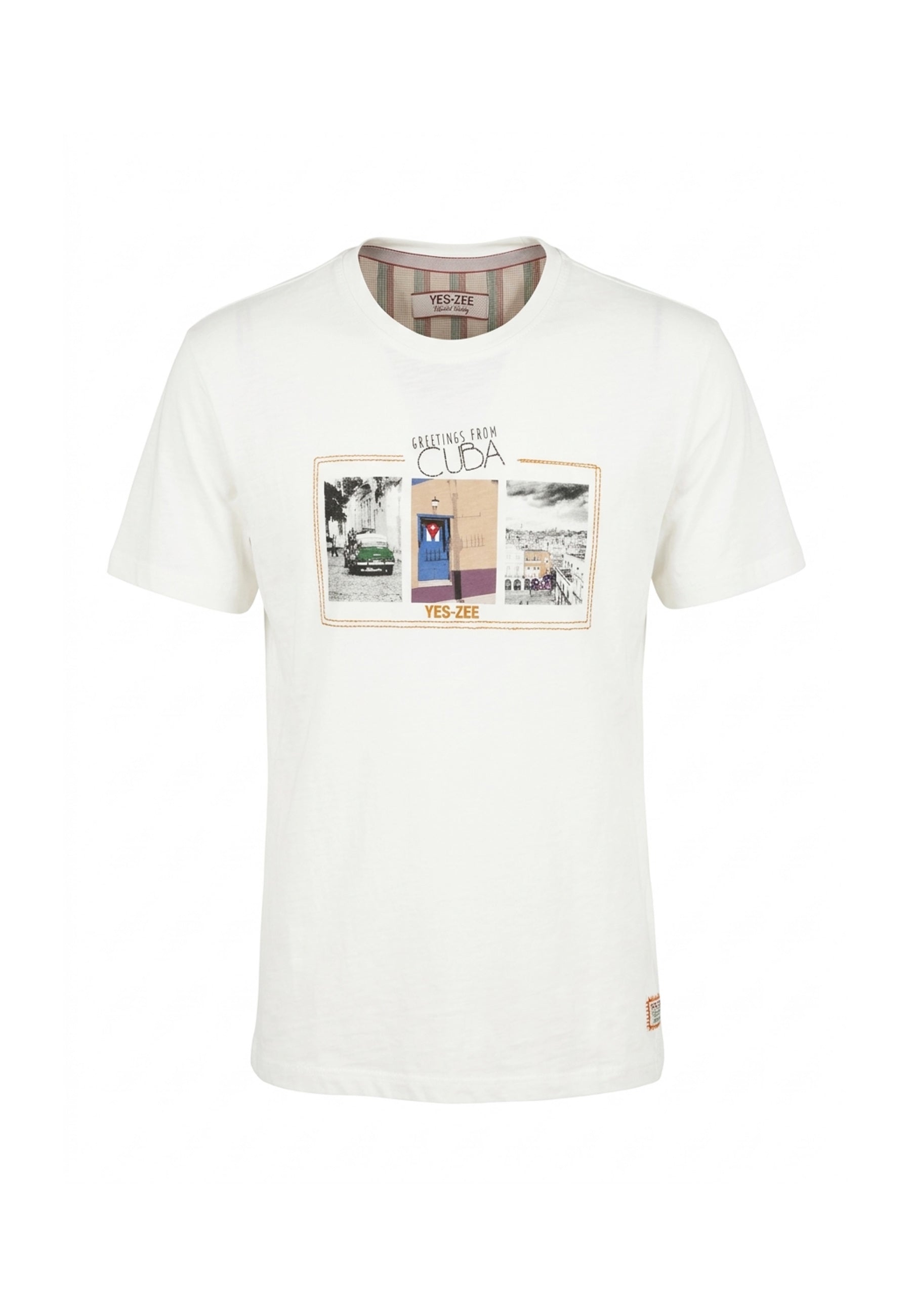 T-shirt Bianco Yes-zee