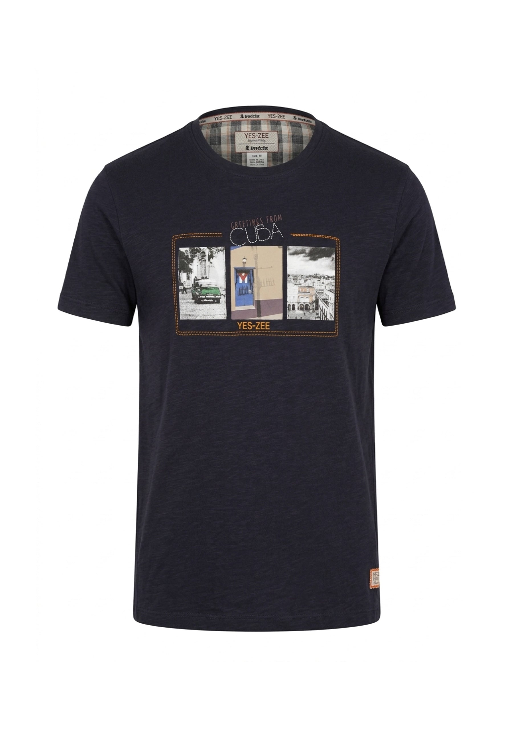 T-shirt Blu Yes-zee