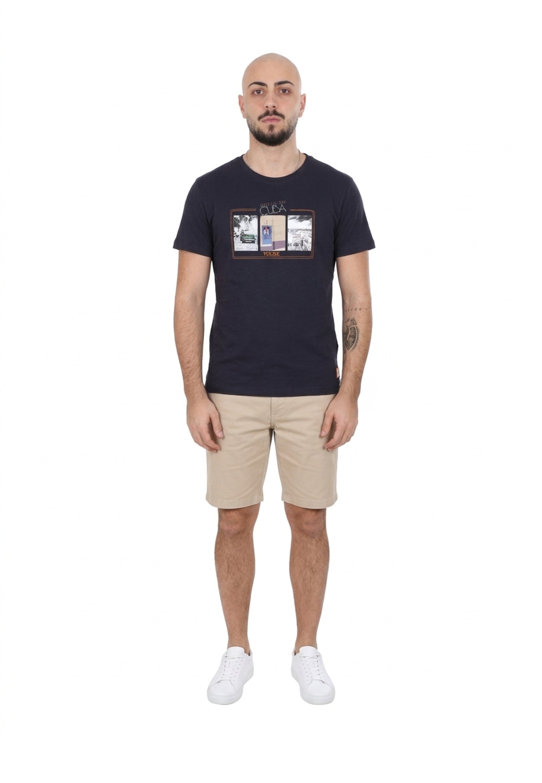 T-shirt Blu Yes-zee