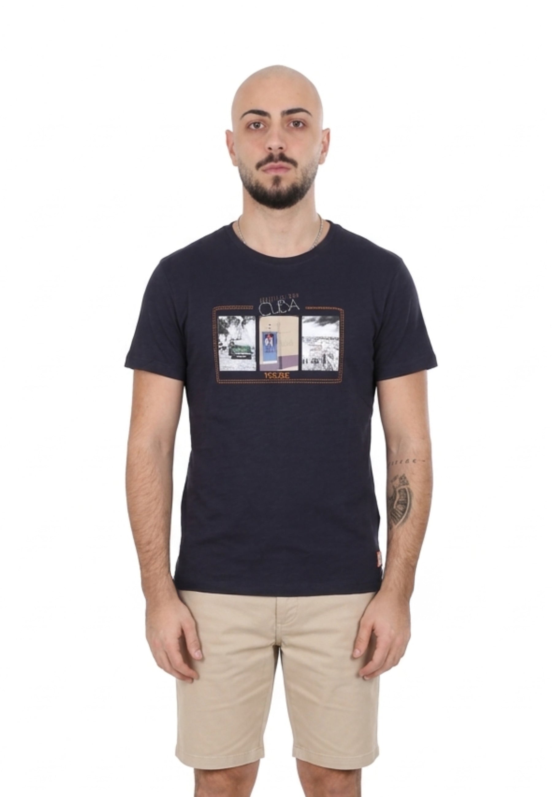 T-shirt Blu Yes-zee