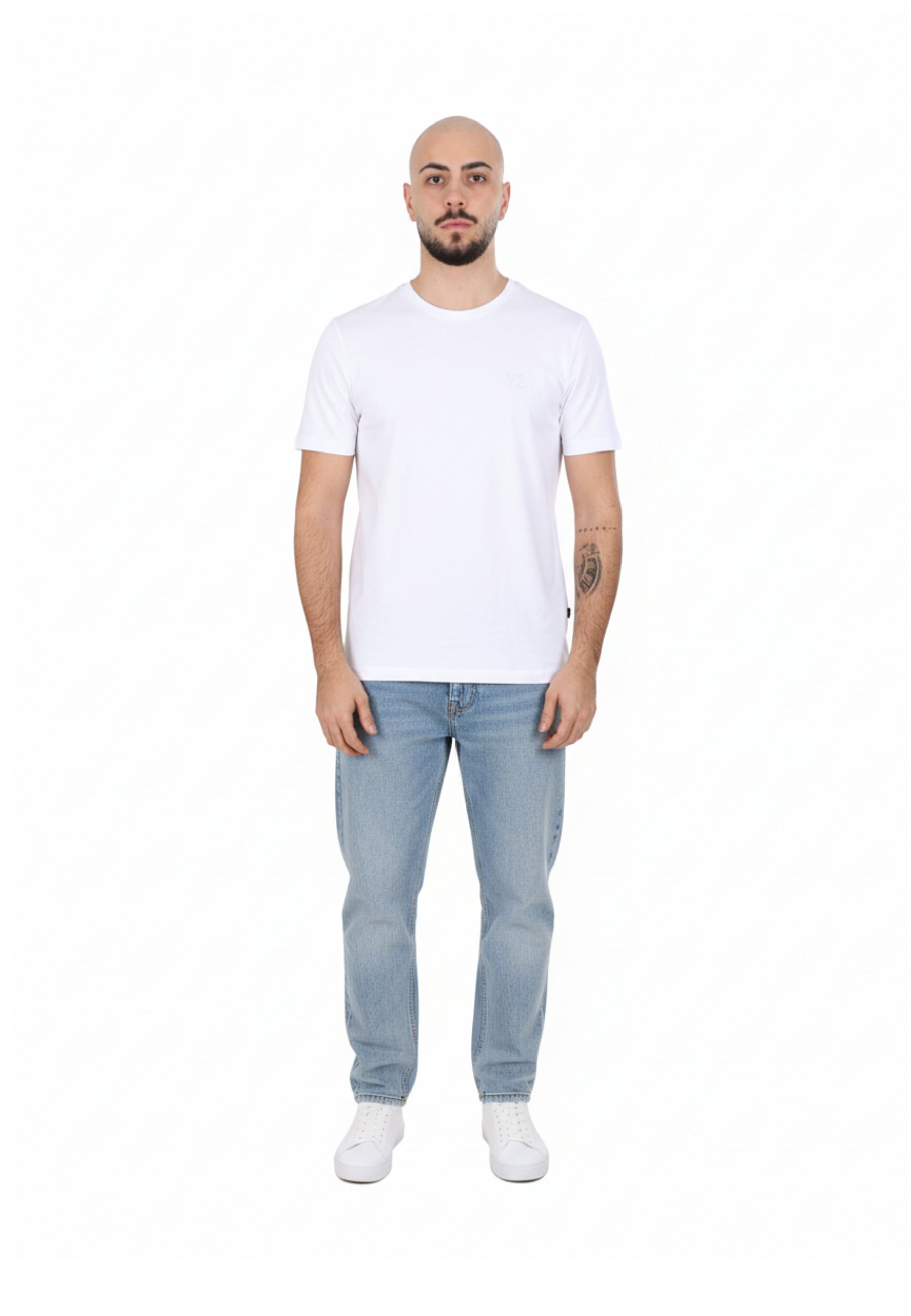 T-shirt Bianco Yes-zee